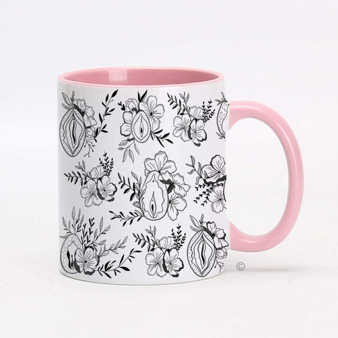 Lady Flowers Mug